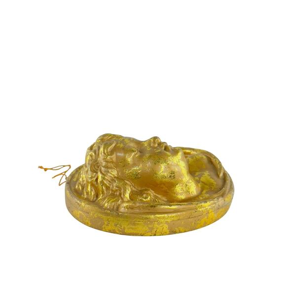 Vintage Gold Cherub Angel Ornament Baroque Christmas Tree Décor - Picture 5 of 9